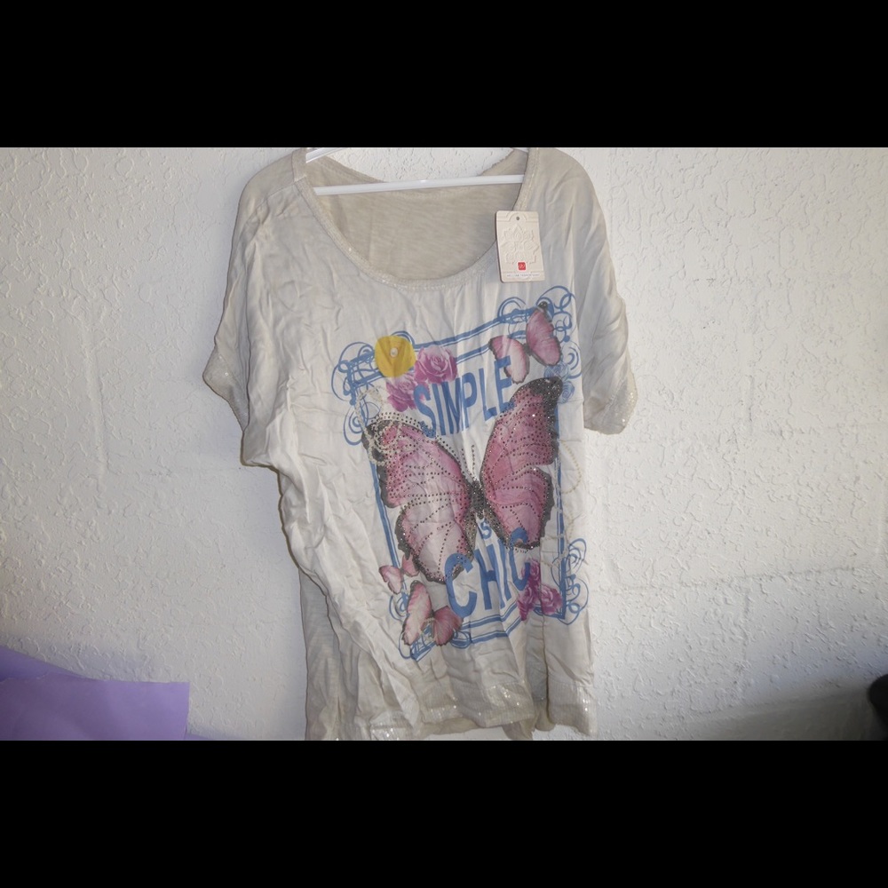 Simple chic shirt L-XL